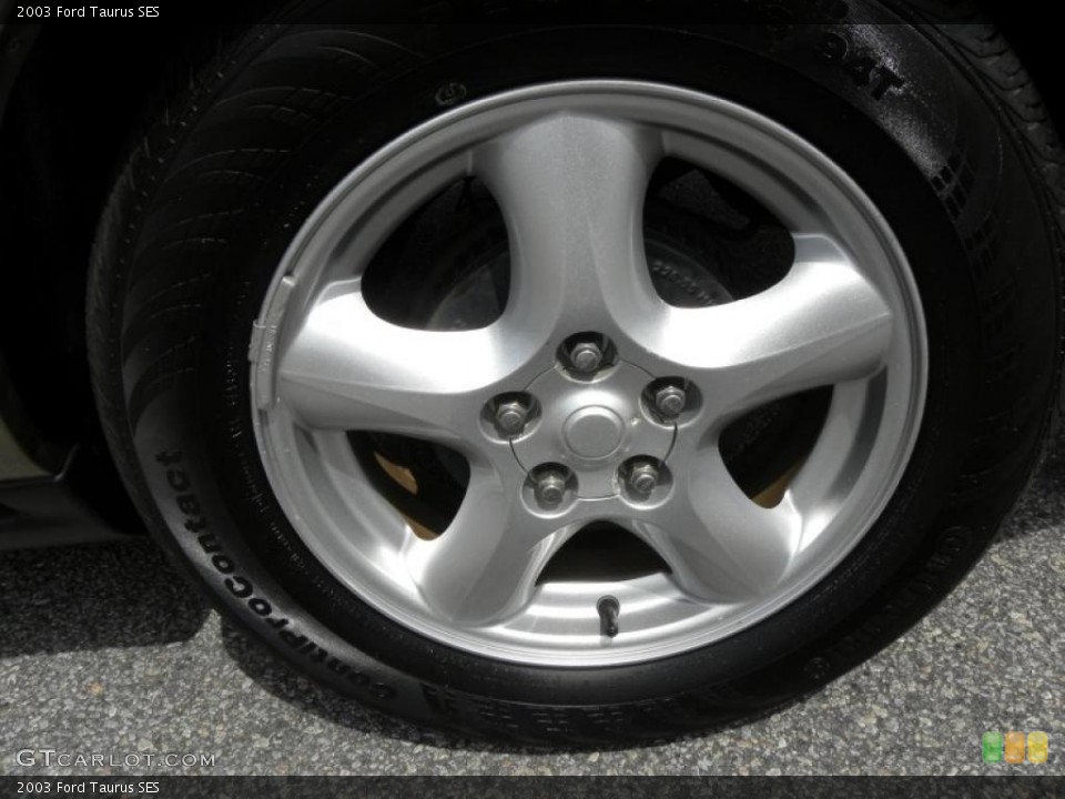 2003 Ford Taurus SES Wheel and Tire Photo #48151523