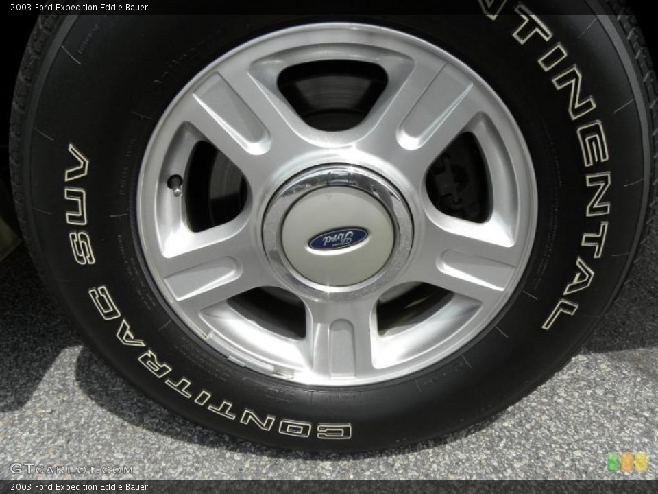 2003 Ford Expedition Eddie Bauer Wheel and Tire Photo #48152399