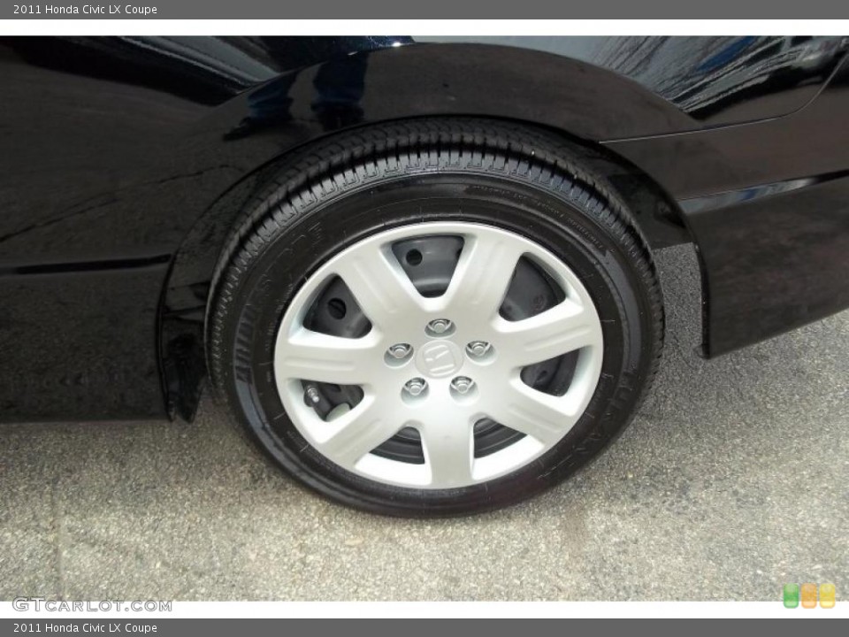 2011 Honda Civic LX Coupe Wheel and Tire Photo #48153371