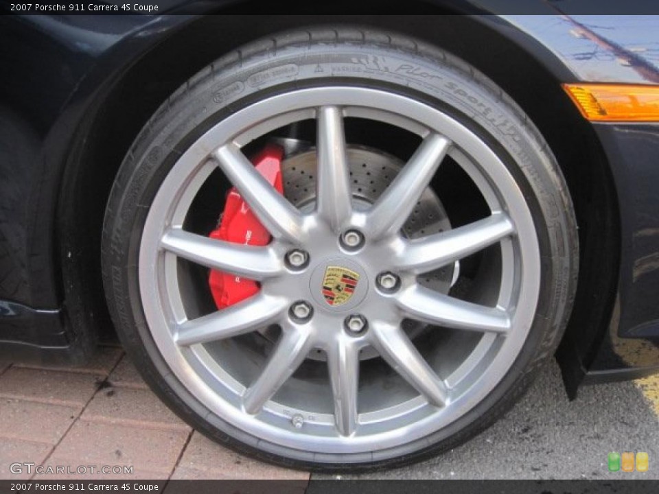 2007 Porsche 911 Carrera 4S Coupe Wheel and Tire Photo #48155471