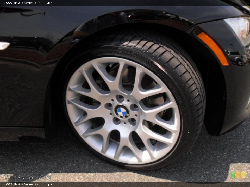 2009 BMW 3 Series 328i Coupe Wheel and Tire Photo #48156557