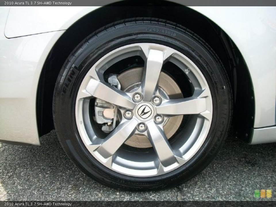2010 Acura TL 3.7 SH-AWD Technology Wheel and Tire Photo #48160010