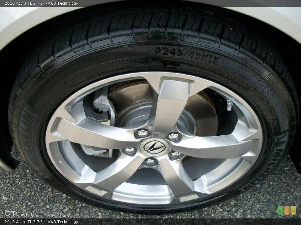 2010 Acura TL 3.7 SH-AWD Technology Wheel and Tire Photo #48160019