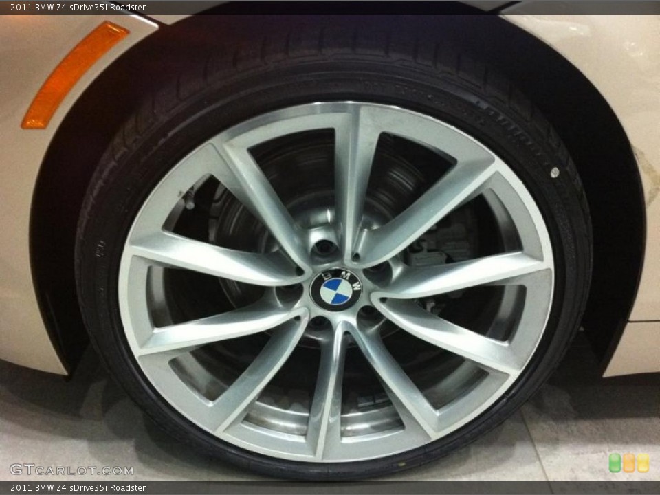 2011 BMW Z4 sDrive35i Roadster Wheel and Tire Photo #48161762