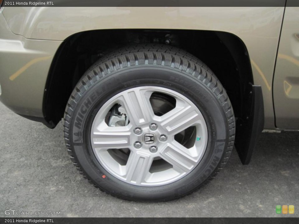 2011 Honda Ridgeline RTL Wheel and Tire Photo #48165407