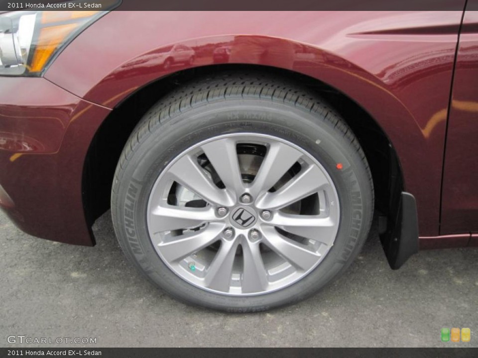 2011 Honda Accord EX-L Sedan Wheel and Tire Photo #48166049
