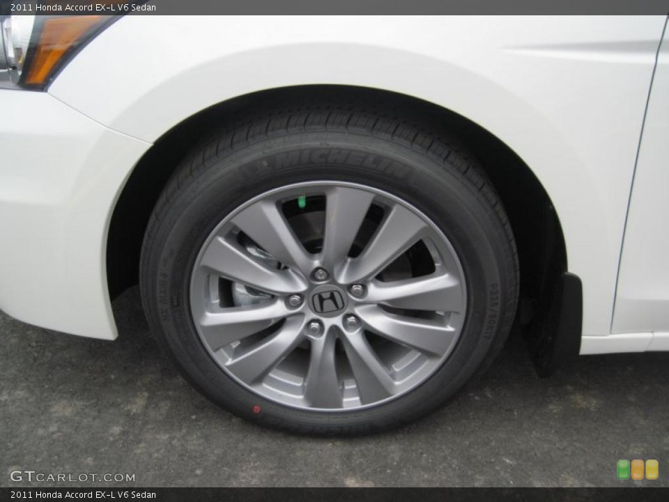 2011 Honda Accord EX-L V6 Sedan Wheel and Tire Photo #48166307
