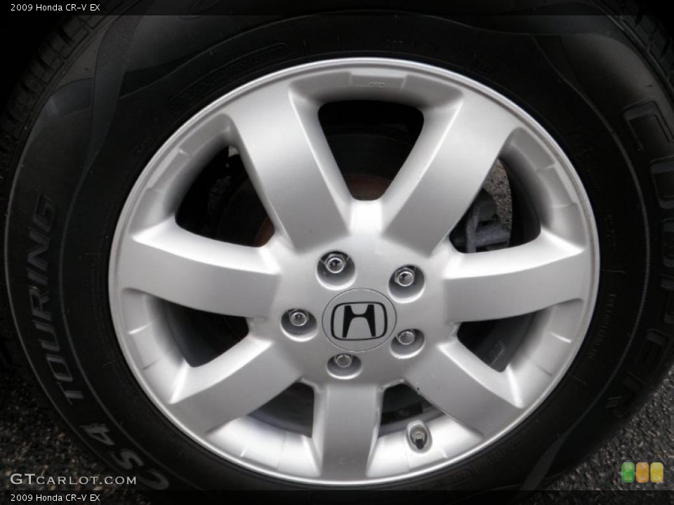 2009 Honda CR-V EX Wheel and Tire Photo #48166406