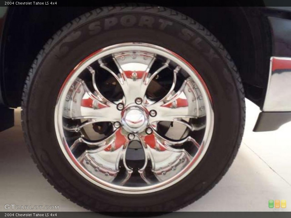 2004 Chevrolet Tahoe Custom Wheel and Tire Photo #48169913