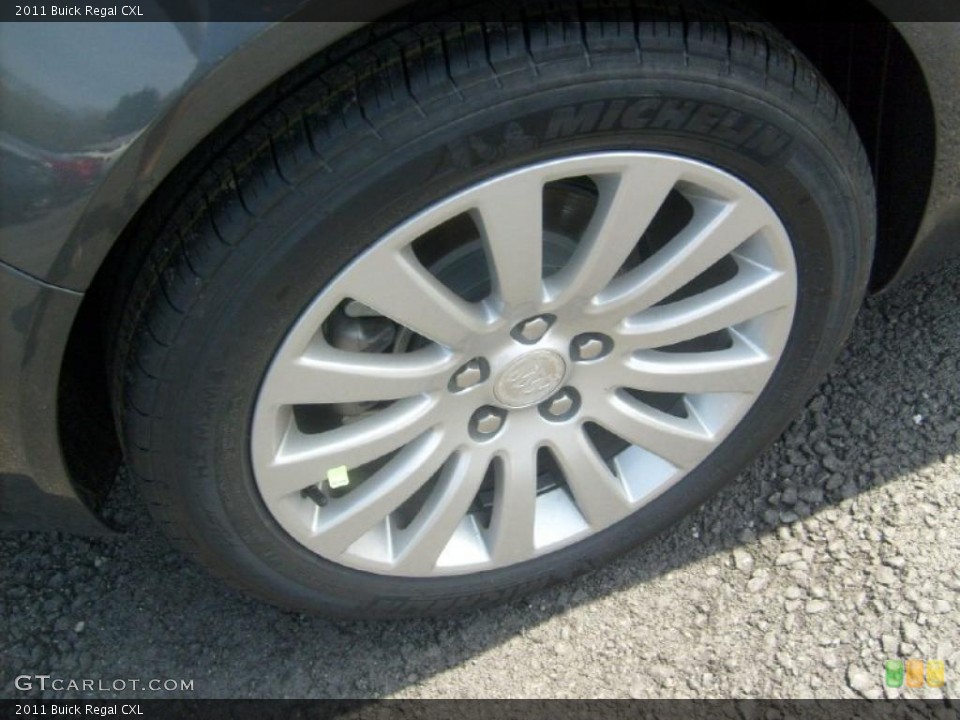 2011 Buick Regal CXL Wheel and Tire Photo #48182945
