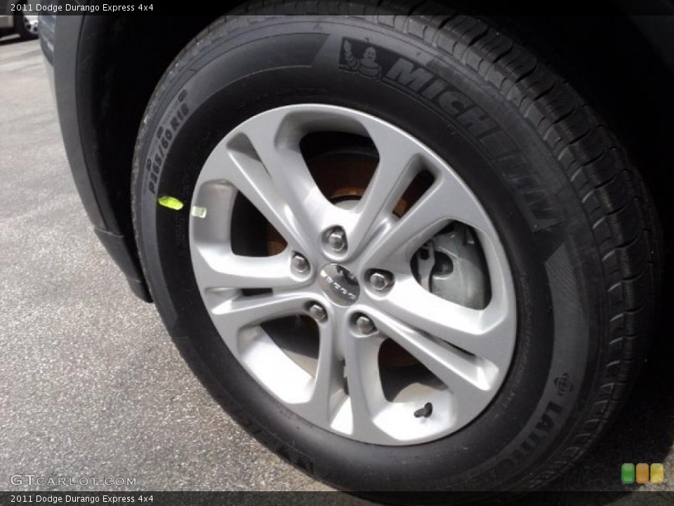 2011 Dodge Durango Express 4x4 Wheel and Tire Photo #48184787