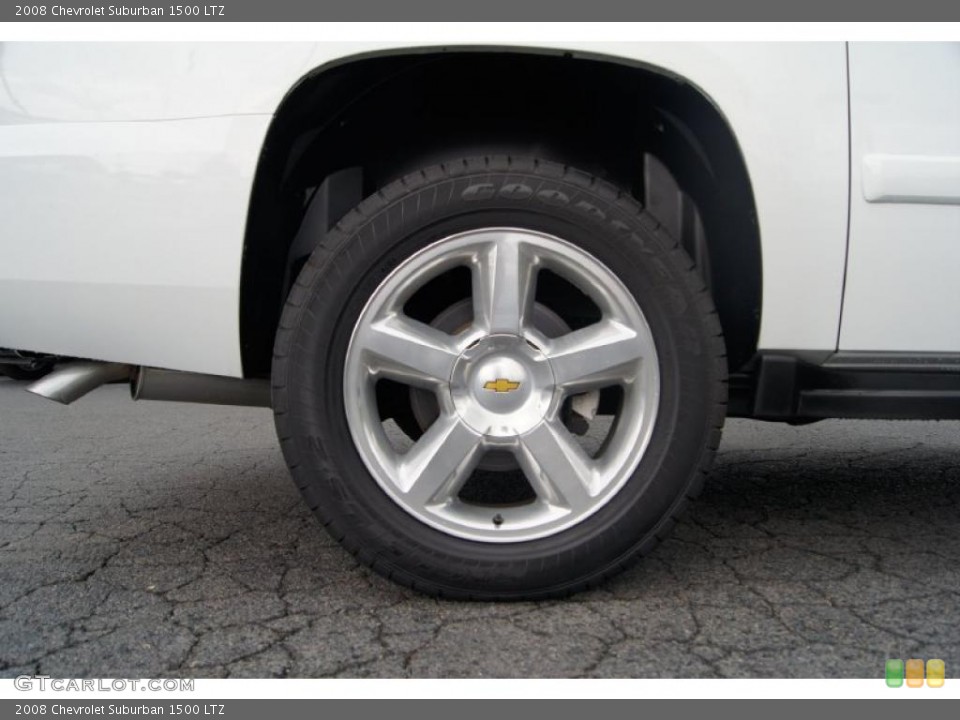 2008 Chevrolet Suburban 1500 LTZ Wheel and Tire Photo #48187507