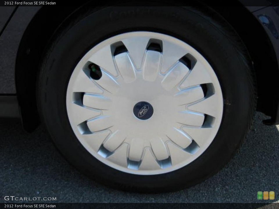 2012 Ford Focus SE SFE Sedan Wheel and Tire Photo #48192455