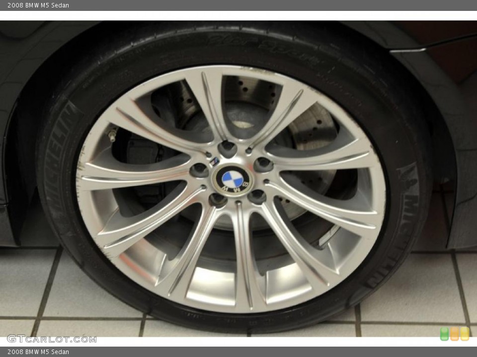 2008 BMW M5 Sedan Wheel and Tire Photo #48196345