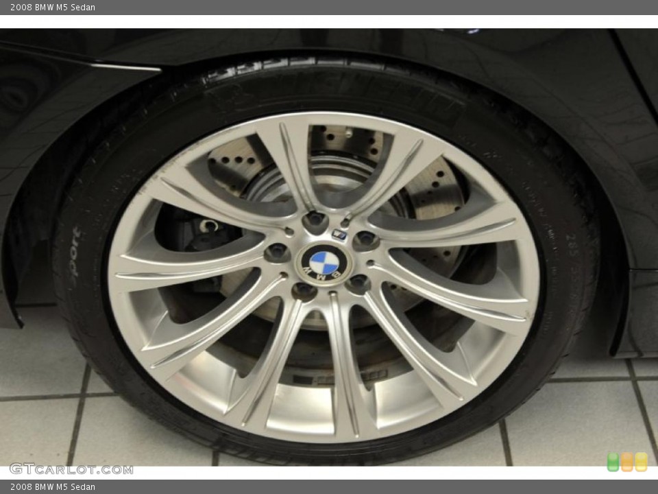2008 BMW M5 Sedan Wheel and Tire Photo #48196378