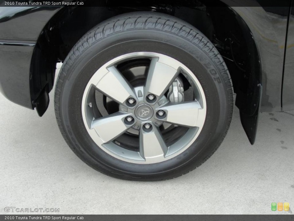 2010 Toyota Tundra TRD Sport Regular Cab Wheel and Tire Photo #48207067
