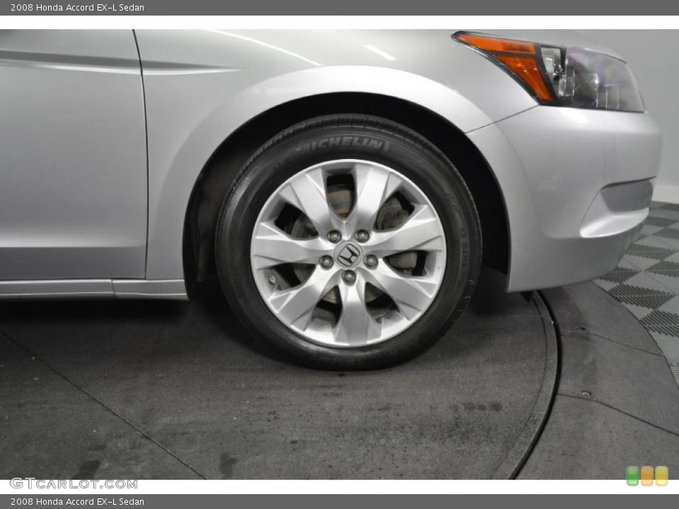 2008 Honda Accord EX-L Sedan Wheel and Tire Photo #48208864