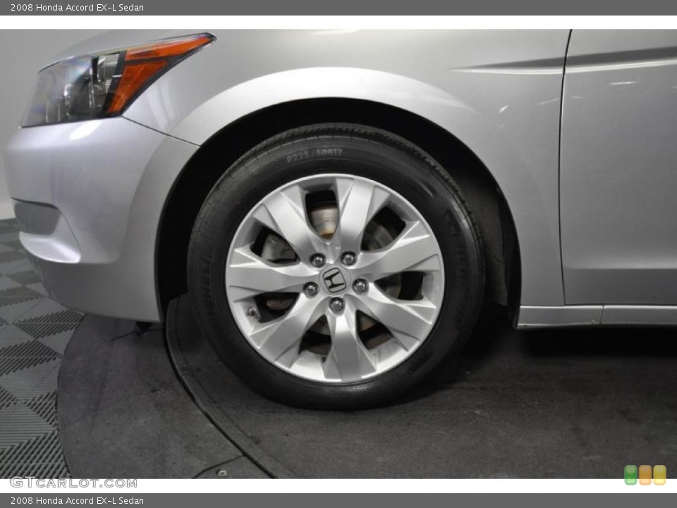 2008 Honda Accord EX-L Sedan Wheel and Tire Photo #48208879