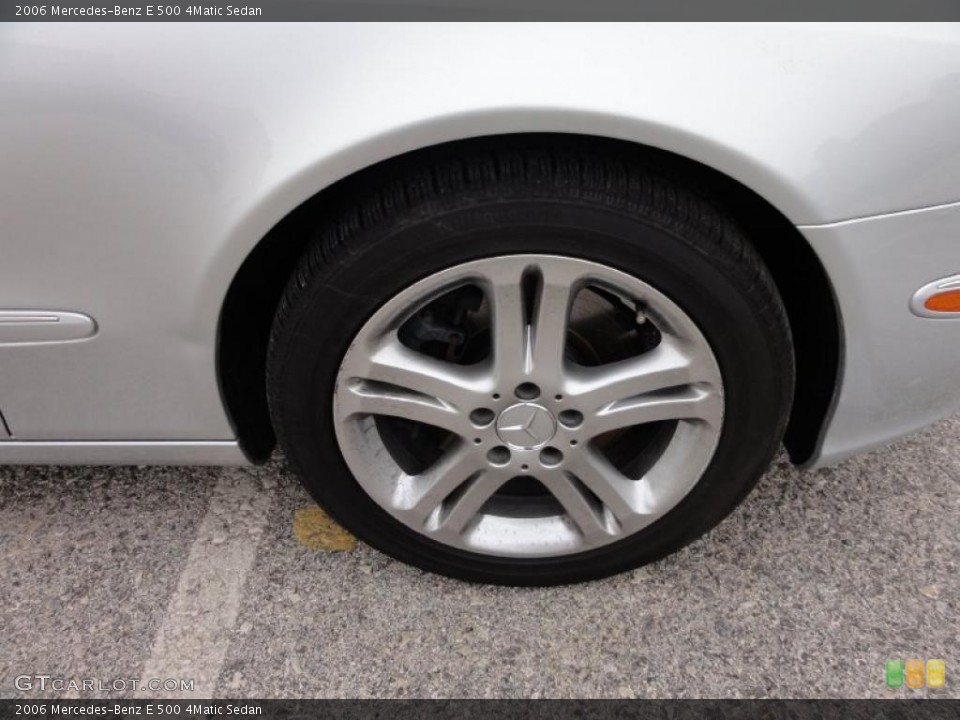 2006 Mercedes-Benz E 500 4Matic Sedan Wheel and Tire Photo #48209134