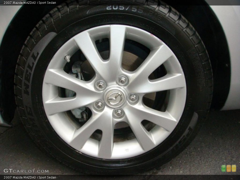 2007 Mazda MAZDA3 i Sport Sedan Wheel and Tire Photo #48220214