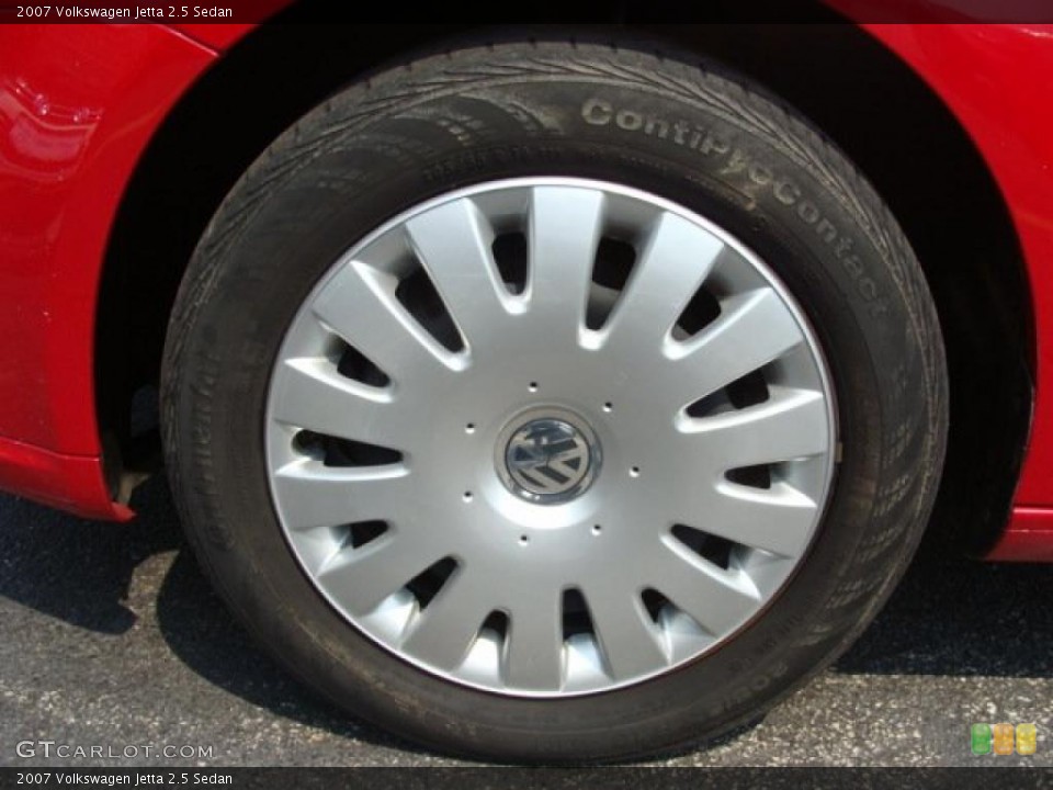 2007 Volkswagen Jetta 2.5 Sedan Wheel and Tire Photo #48222032