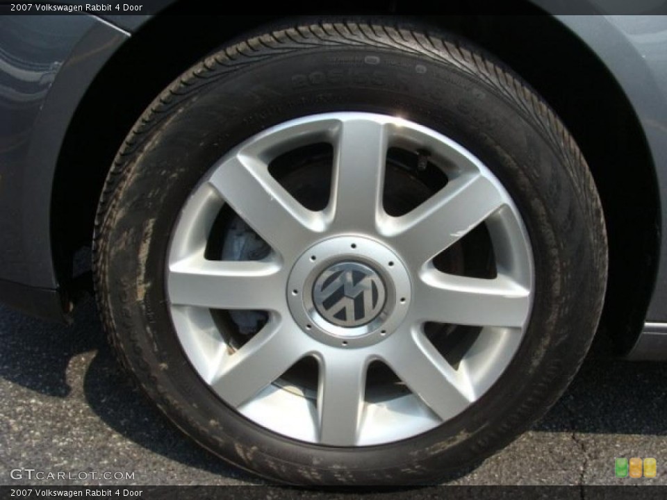 2007 Volkswagen Rabbit 4 Door Wheel and Tire Photo #48222479
