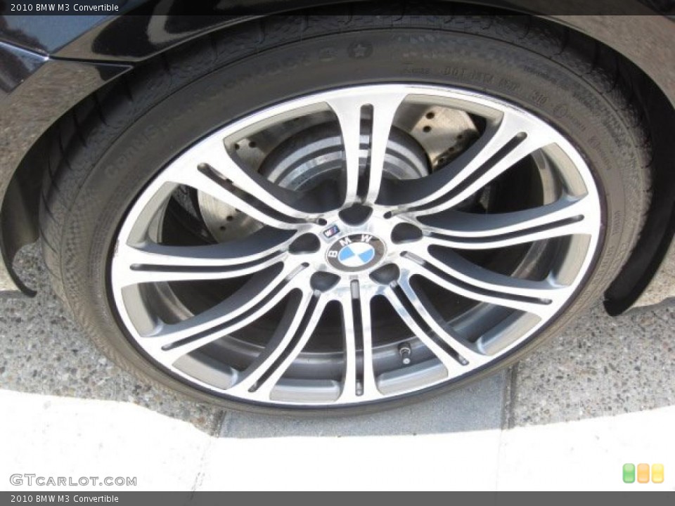 2010 BMW M3 Convertible Wheel and Tire Photo #48223583