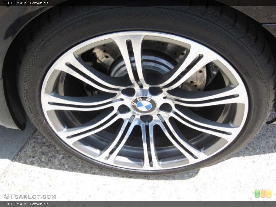 2010 BMW M3 Convertible Wheel and Tire Photo #48223631