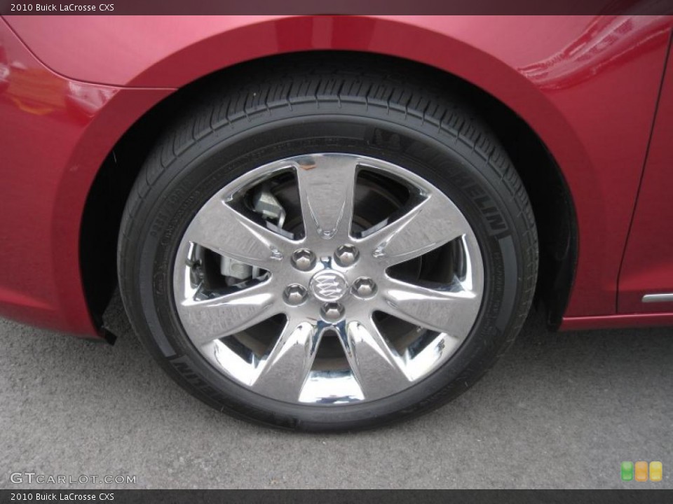 2010 Buick LaCrosse CXS Wheel and Tire Photo #48224540