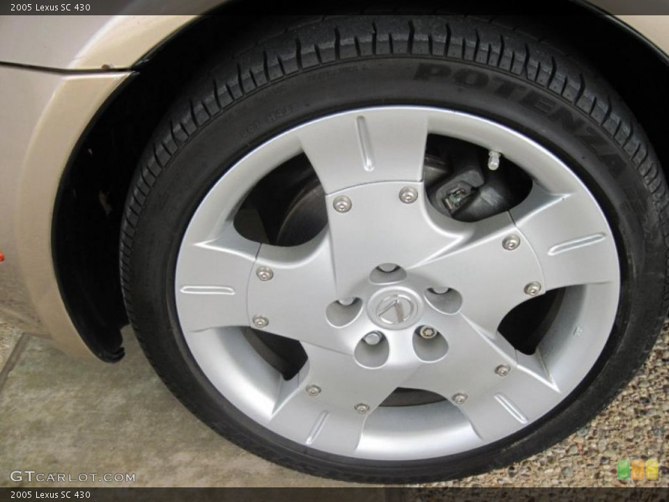 2005 Lexus SC 430 Wheel and Tire Photo #48226136