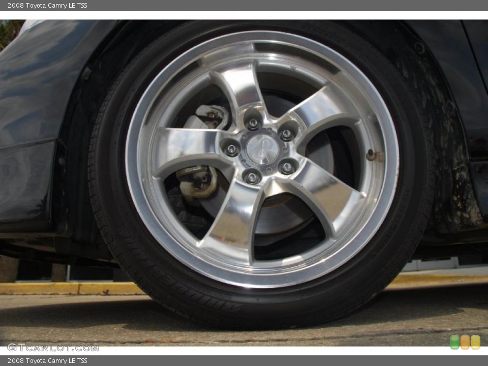 2008 Toyota Camry LE TSS Wheel and Tire Photo #48227822
