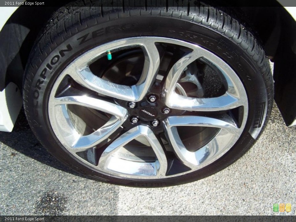 2011 Ford Edge Sport Wheel and Tire Photo #48227846