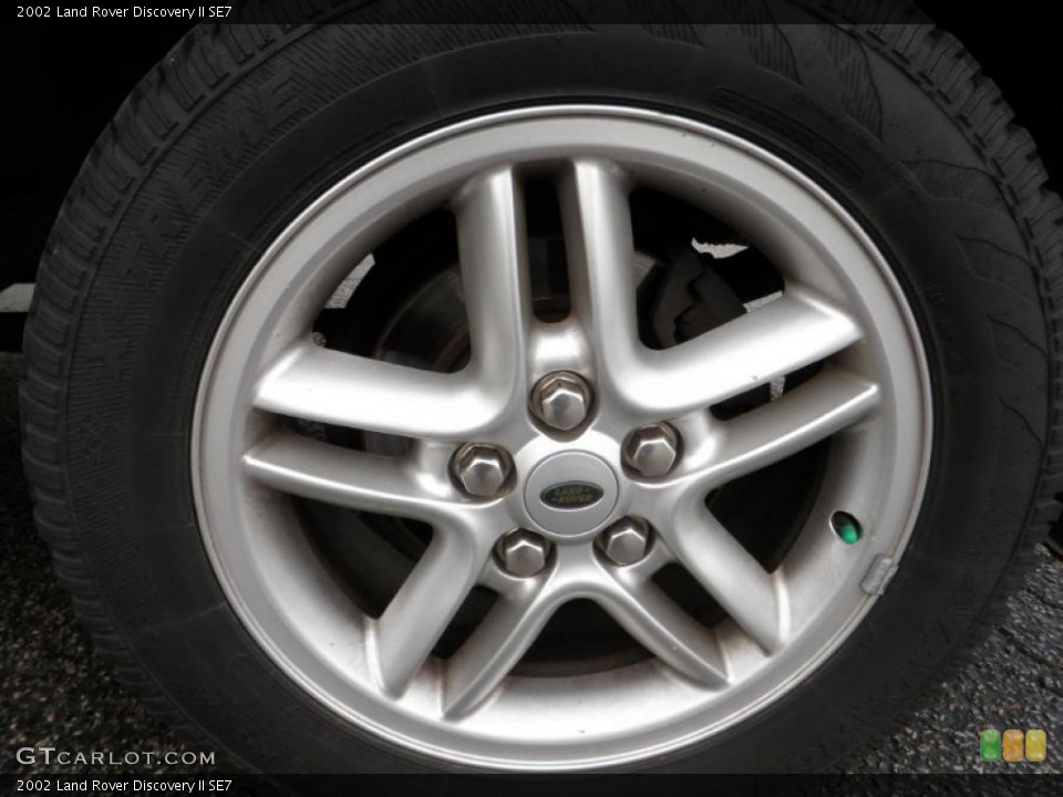 2002 Land Rover Discovery II SE7 Wheel and Tire Photo #48229724