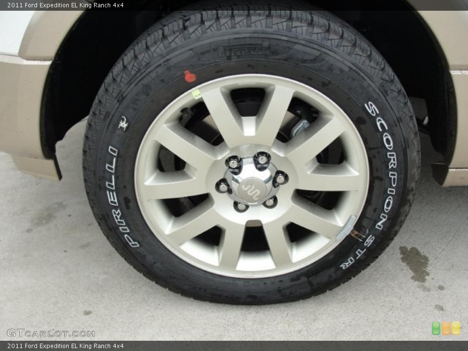 2011 Ford Expedition EL King Ranch 4x4 Wheel and Tire Photo #48230117