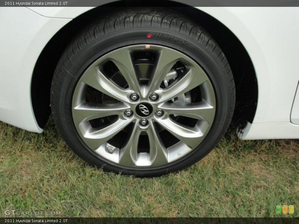 2011 Hyundai Sonata Limited 2.0T Wheel and Tire Photo #48230882