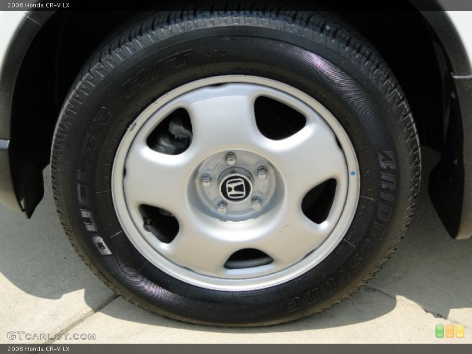 2008 Honda CR-V LX Wheel and Tire Photo #48232611
