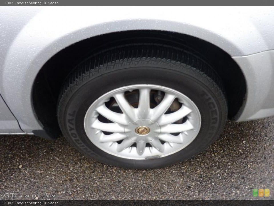 2002 Chrysler Sebring LXi Sedan Wheel and Tire Photo #48234960