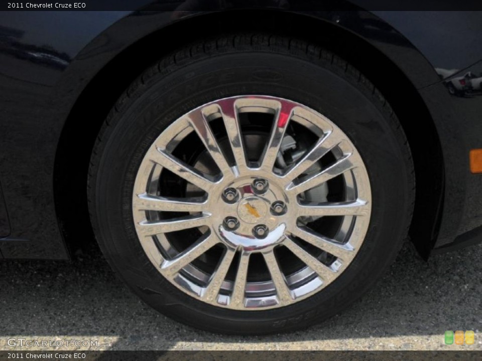2011 Chevrolet Cruze ECO Wheel and Tire Photo #48237321