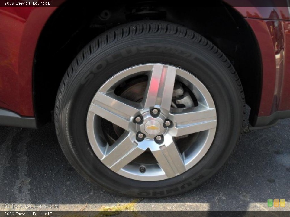 2009 Chevrolet Equinox LT Wheel and Tire Photo #48241131