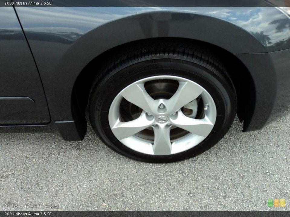 2009 Nissan Altima 3.5 SE Wheel and Tire Photo #48244164