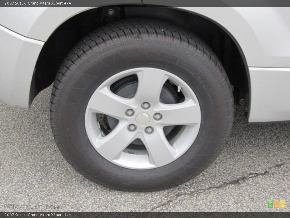 2007 Suzuki Grand Vitara XSport 4x4 Wheel and Tire Photo #48245169