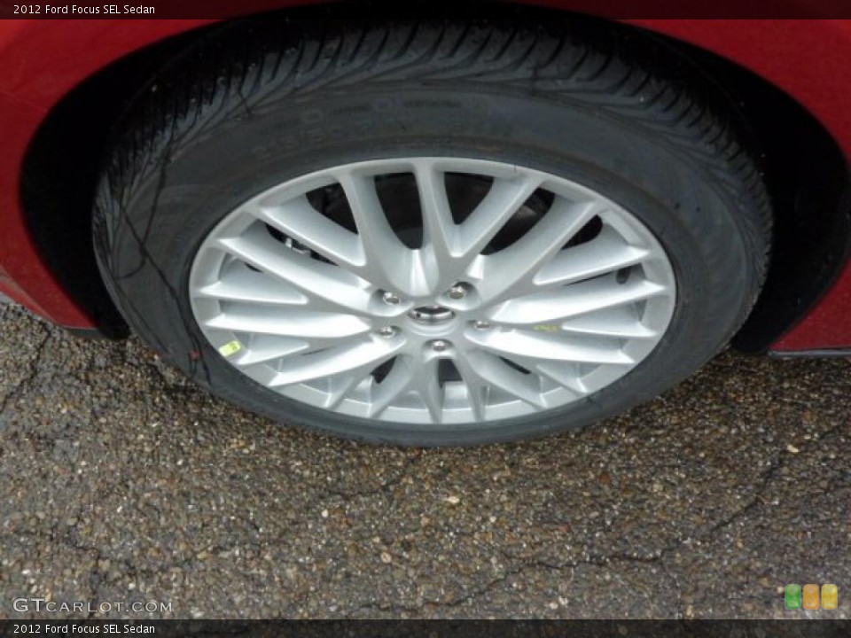 2012 Ford Focus SEL Sedan Wheel and Tire Photo #48253170