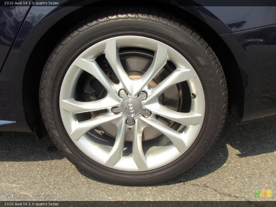 2010 Audi S4 3.0 quattro Sedan Wheel and Tire Photo #48254871
