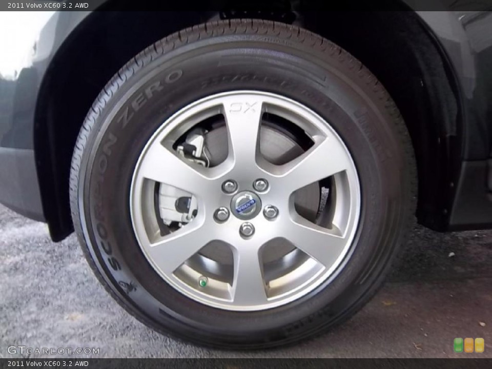 2011 Volvo XC60 3.2 AWD Wheel and Tire Photo #48262674