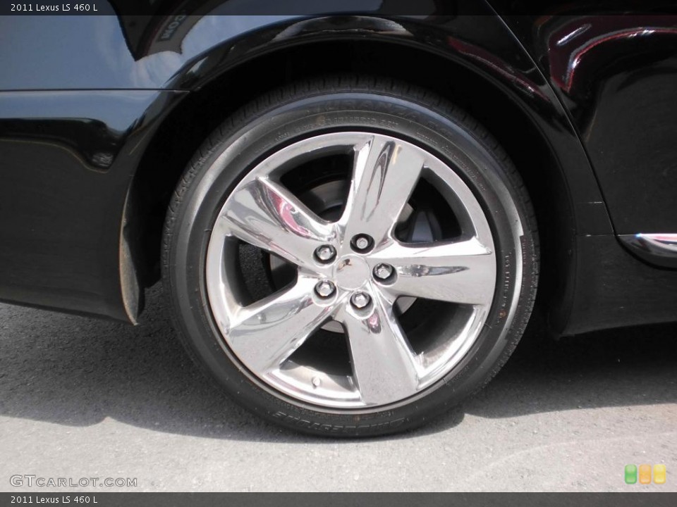 2011 Lexus LS 460 L Wheel and Tire Photo #48265278