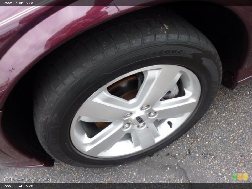 2006 Lincoln LS V8 Wheel and Tire Photo #48269902