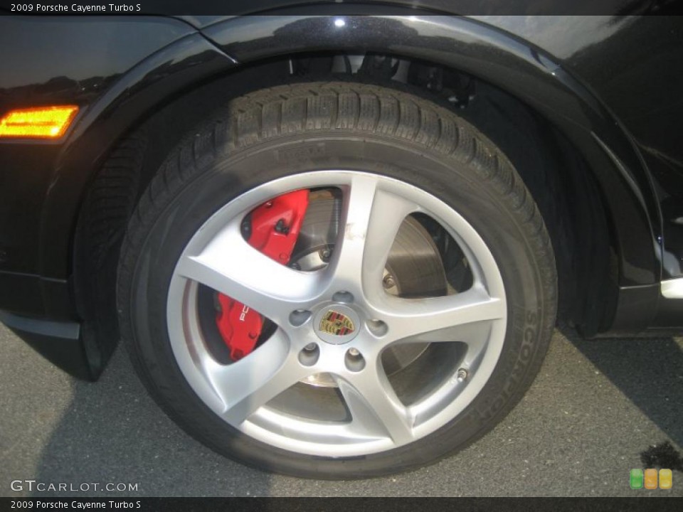 2009 Porsche Cayenne Turbo S Wheel and Tire Photo #48273319