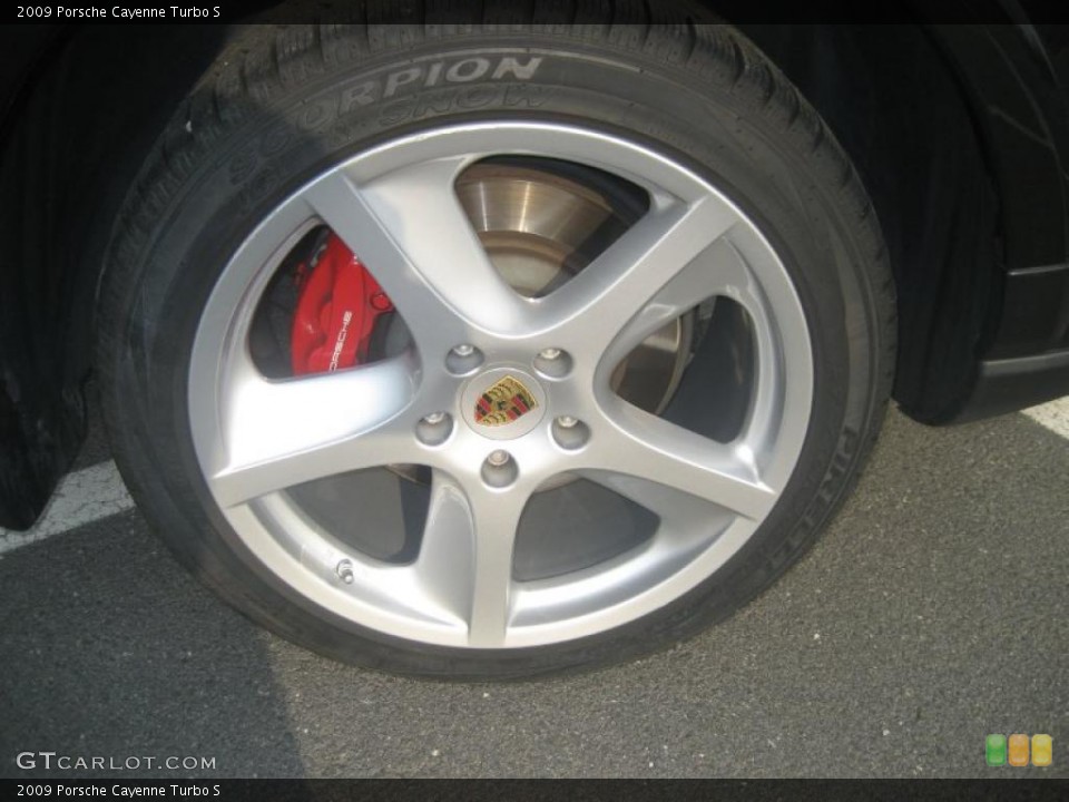 2009 Porsche Cayenne Turbo S Wheel and Tire Photo #48273334