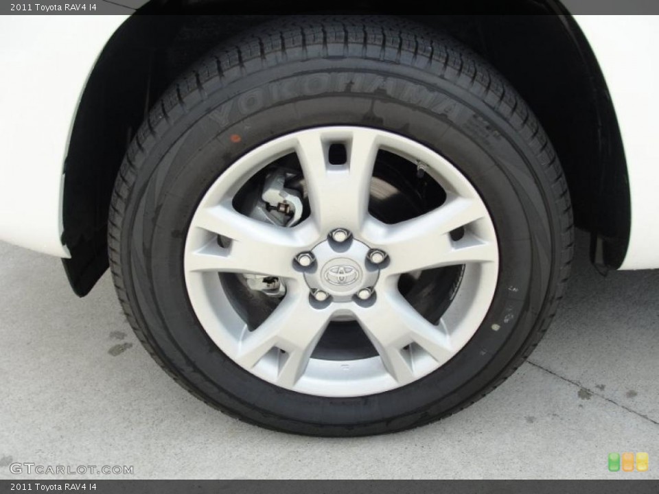 2011 Toyota RAV4 I4 Wheel and Tire Photo #48275095