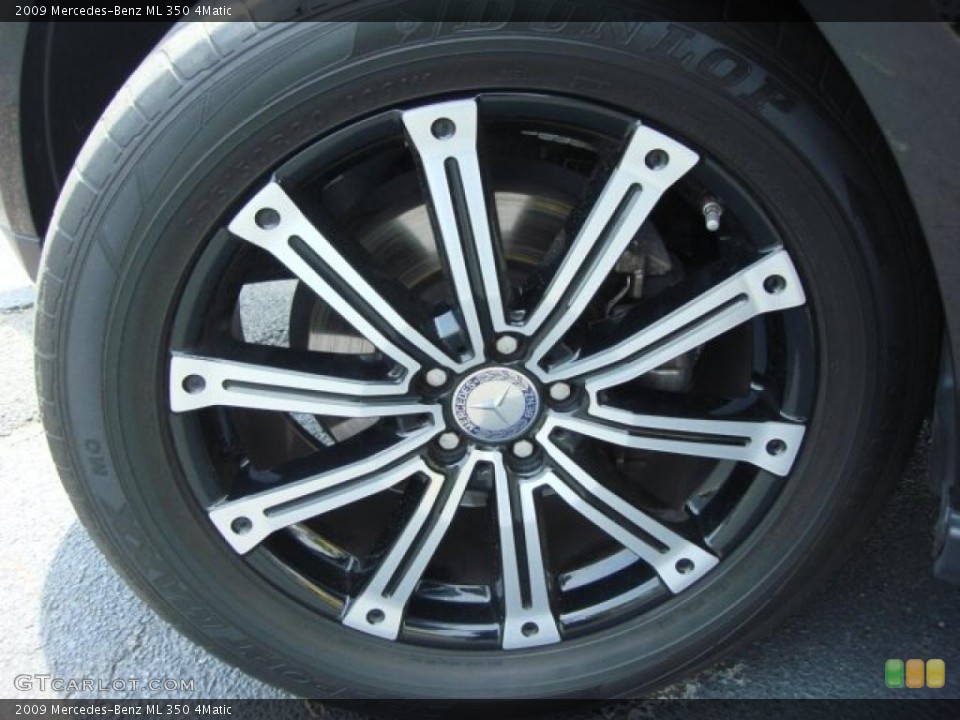 2009 Mercedes-Benz ML Custom Wheel and Tire Photo #48276055